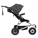 Mountain Buggy Duet V3-59 Grid Kinderwagen, doppelseitig mit 4 Rädern