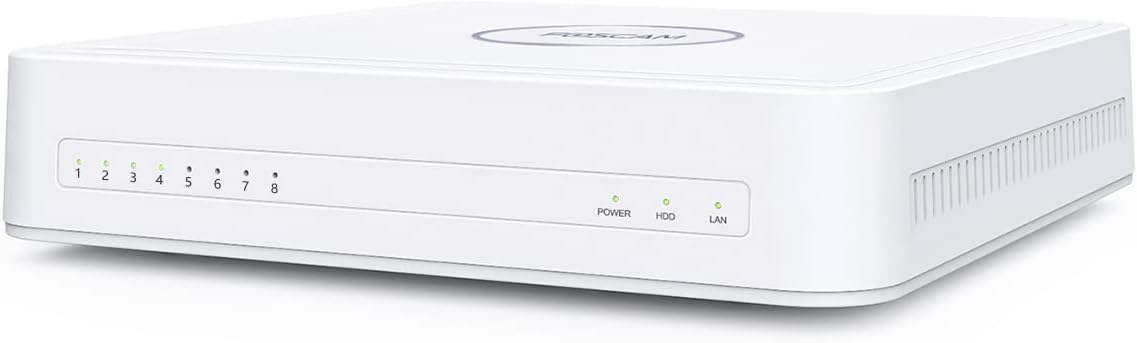 Foscam 5MP PoE NVR for Home Security Camera System, Ghana Ubuy