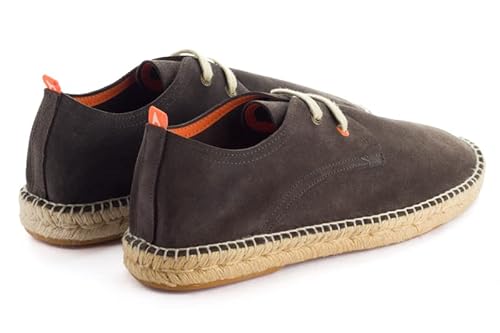 Altalena da uomo di Yute e pelle. Realizzata a