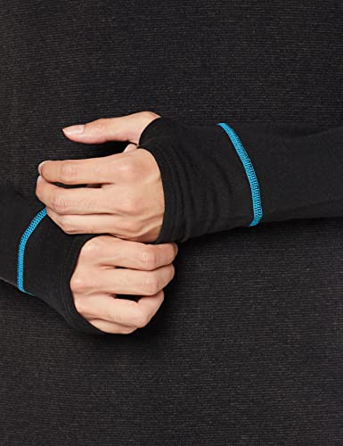 シマノ(SHIMANO) 防寒インナー ブレスハイパー+℃ ハイブリッドアンダーシャツ IN-050S ブラック L 4枚目