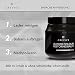 CREVIVE Leder Reparatur Set Schwarz 300 ml - Lederpflege Auto - Lederreparatur Sofa - Autositz Reparatur