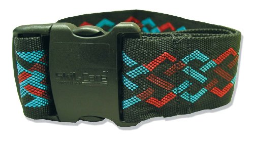 Nylon Cleanable Gait Belt Red - Delrin Buckle