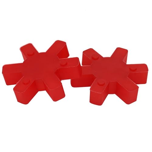 2 Stück L-099 Polyurethan-Festkupplungspuffer, 64 x 26 mm Kupplungs-Polyurethanpuffer, flexibler Spinnenbacken-Kupplungspuffer