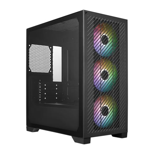 Cooler Master Elite 301 Micro-ATX High Airflow Minimalist PC Case, 365mm GPU Max, Compatible RTX...