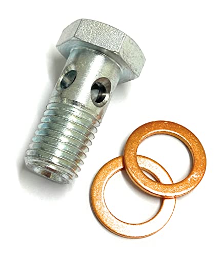  Generico Kit Vite Forata (4 Fori) Olio Turbina per Motori Fiat Multiair e T-Jet Abarth