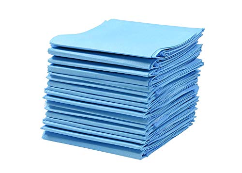 Chucks Pads Disposable [50-Pack] Underpads 23x36 Incontinence Chux Pads Absorbent Fluff Protective Bed
