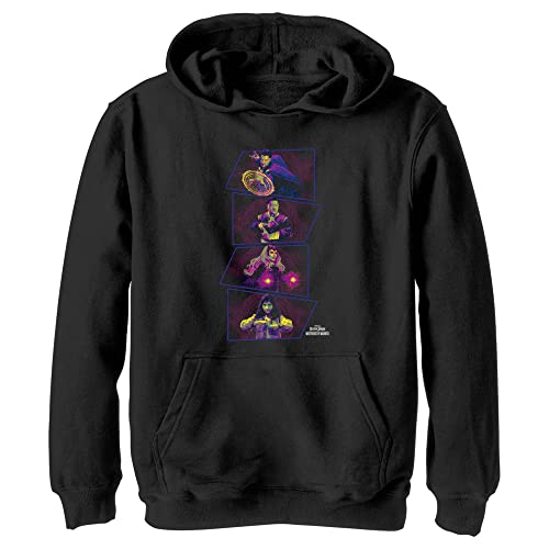 Sweat-shirt à capuche Marvel enfant pour remplacer les pulls inconfortables par du noir