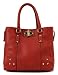 Scarleton Classic Office Tote Bag H127810 - Red