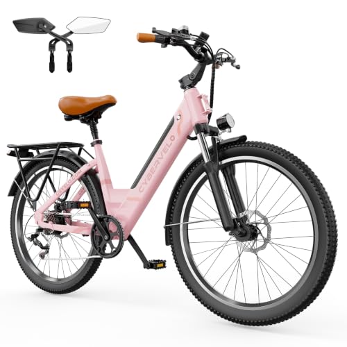 Cybervelo 750W Electric Bike for Adults,up 80 Miles Removable Battery Ebike, 26" Electric E Bike with 7-Speed,Adult Electric Bicycles for Commute Beach Snow Womens/Man All Terrain image 22