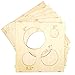 Unfinished Wood Balloon Sizer Measurement Box (9 Hole Sizes)