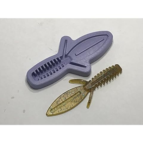XFusion Lure Mold - 4-1/2" Flippin Critter - Beaver Creature Bait Mold Cover