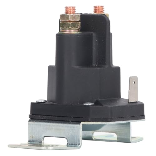 Solenóide de Partida, 12V 3 Terminais 555375GS 691656 Solenóide de Partida para Cortador de Grama pa