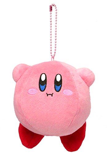 Kirby Kirby MC stuffed toy with ball chain mascot height 9cm hovering star