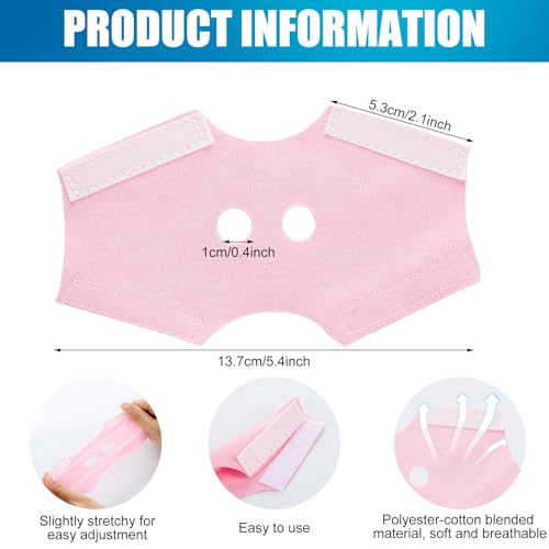 Image of Nuanchu 12 Pcs Nasal Pillow Liner for CPAP Cushion Nasal Cushion Pillow Covers Cotton Liners Skin Sleep Protector Compatible Comfort Reusable Reduce Noisy Air Leaks and Irritation (Pink,Purple)