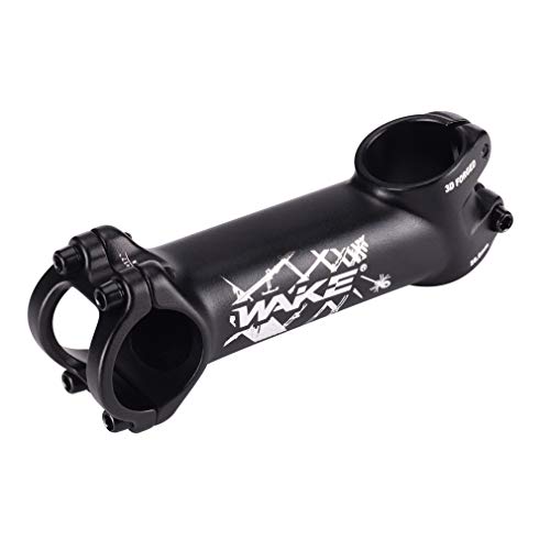 Wake Mtb Stem 31.8 110Mm 17 Degree Bike Stem Mountain Bike Stem Short Handlebar Stem For Most Bicycle, Road Bike, Mtb, Bmx, Fixie Gear, Cycling (Aluminum Alloy, Lightweight, Black) #TOP5