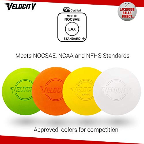 PerfectPitch 2.5 in. Official Lacrosse Ball44; Multicolor - Pack of 12