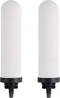 8.7" Super Sterasyl Ceramic Filter, Replacement Filters for FSS2/FSS2-Basic Purification Elements and Gravity Water Filter System - Pack of 2