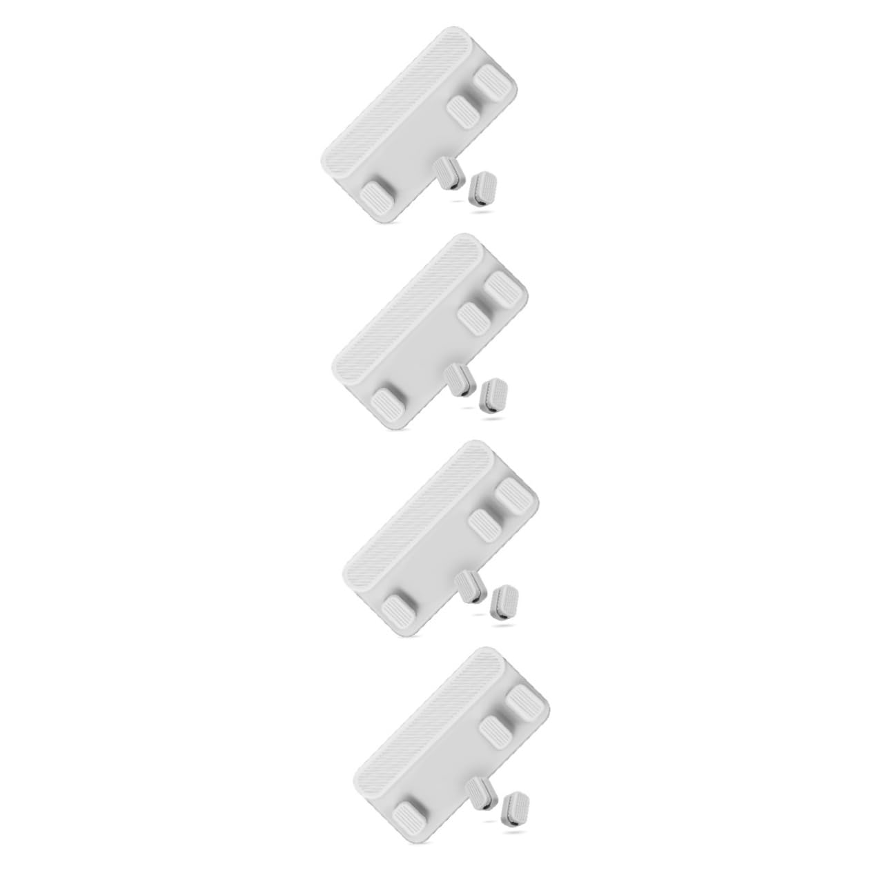 OSALADI 4 Juegos De Soportes Magnéticos De Silicona Para Cables Organizador De Cables De Escritorio Para El Hogar La Oficina Y El Coche.