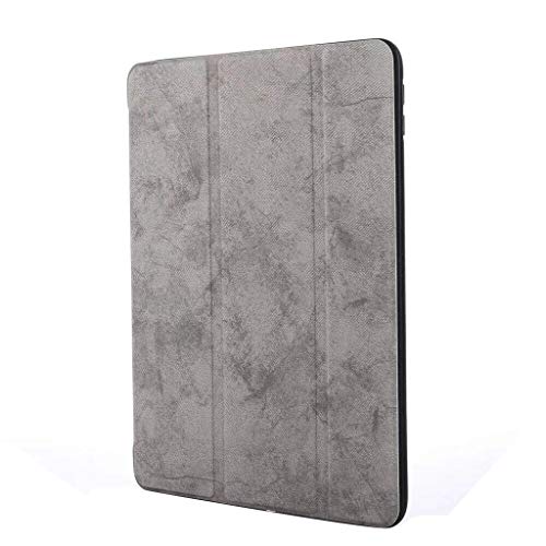JIANGfu Case Cover compatible with iPad 9.7 2017/2018 Release Smart Leather TPU Stand Case Cover With Pencil Holder Screen Protective Smart Case (Gray)