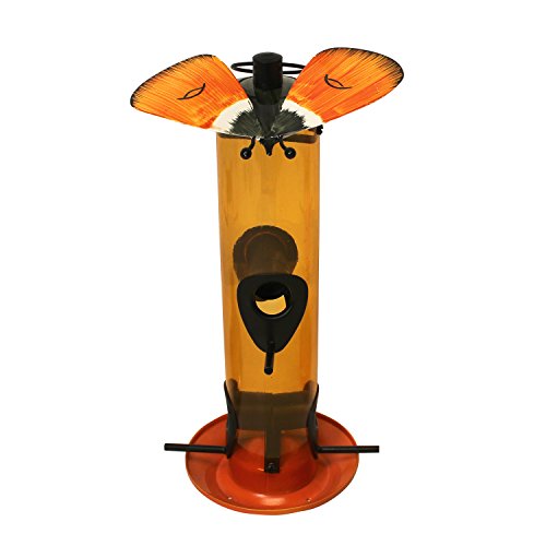 Heath Outdoor Products 21518 Gossamer Butterfly Tube Feeder, Orange