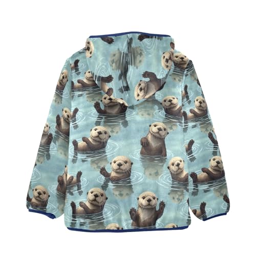 Cute Otter Toddler Boys Winter Coat Comfy Winter Jackets for Toddler Boys 3T2