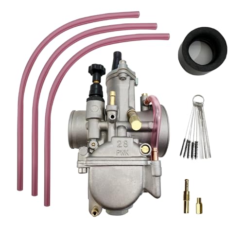 PWK 28mm High Performance Racing Carburetor Universal 75200cc Engine with Power Jet for Scooter ATV Quad Dirt Bike Motocross