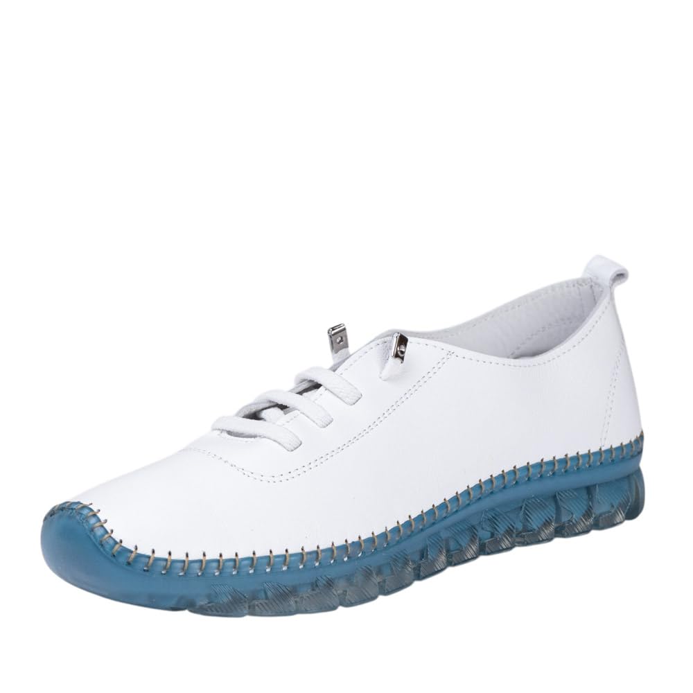 48 Horas 1601 Zapato DE Piel Flexible Plano Mujer