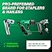Metabo HPT 18V MultiVolt Cordless 30° Paper Tape Framing Nailer Kit, 3-1/2