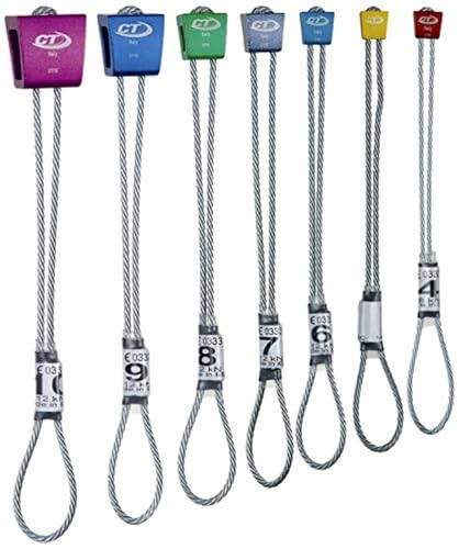 Climbing Technology Set Serie Nuts dalla Misura 4 alla 10, Multicolore, 4-10