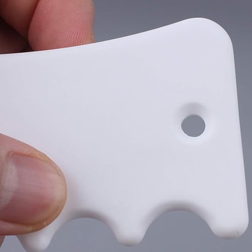 Miniatura 8 de CHUNCIN  Gua Sha Junta Raspar Herramienta de Masaje Cerámica Guasha Placas de Junta Facial Antienvejecimiento Antiarrugas para SPA Meditación