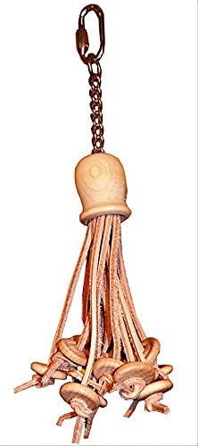 Octopus Natural 11" X 4" Bird Toy