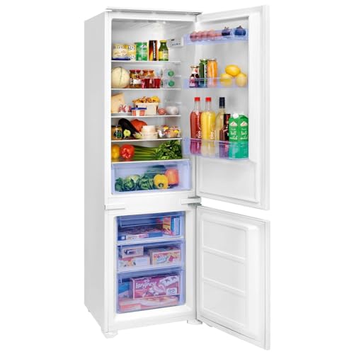 Oranier Einbau Kühl-Gefrier-Kombination 178 cm - Einbau-Kühlschrank mit 3 Frost-Schubladen - 249 Liter Volumen - Schlepptür Anschlag wechselbar EKG178