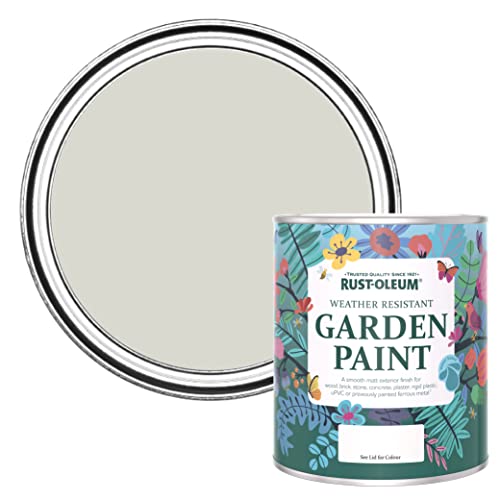 Rust-Oleum Grey Mould Resistant Garden Paint in Matt Finish - Mocha 750ml