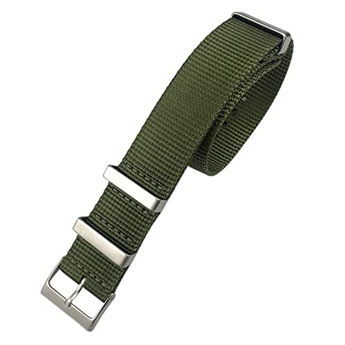 Bracelet de montre nylon 20mm 22mm anti-irritation pour Omega Seamaster et Rolex