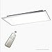 Produktbild Style home 40W Ultra Slim Q9006-L 40 Watt dimmbar Panel LED Ceiling Light, Silber Deckenlampe wandlampe Bürolampe 80x40cm(Enegiee A++)