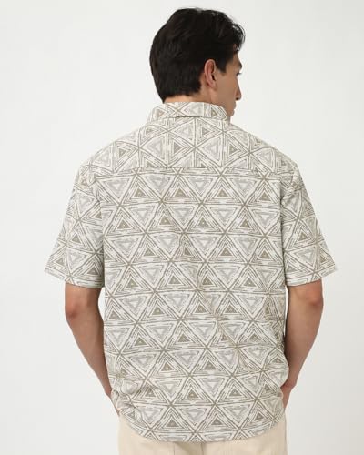 Image of Bewakoof Men's Oversized Fit Shirt