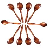 cucharada de miel natural calorias 【Exquisita mano de obra y duradera】5,5 pulgadas / 14 cm de longitud. Muy suave, ligero pero robusto, ¡sin grietas! ¡También dura mucho tiempo en la vida cotidiana!