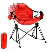 DEERFAMY Padded Hammock Chair - Swinging Camping Chair With Back Support, Holds 350 Lbs, Portable For Outdoors - View #6