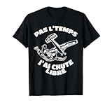 Je Peux Pas J'Ai Chute Libre est parfait si tu cherches l'excuse idéale? J'ai Chute Libre est le prétexte idéal quand on cherche à éluder ses obligations. Pas L'Temps J'ai Chute Libre Tshirt pour les hommes et femmes fans de skydiving et Parachutisme.