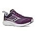 Saucony Ride Kidz Sneaker, Plum/White, 3 US Unisex Big Kid