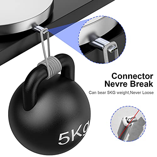 Cavo USB-C da 2 m, tipo C in nylon intrecciato