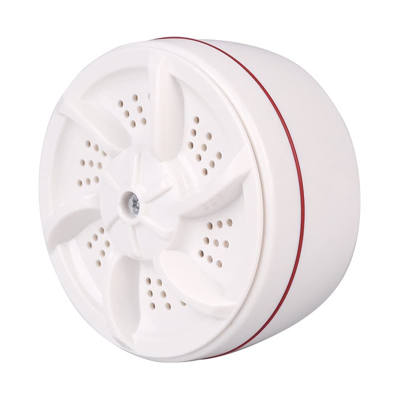 Mini washing machine, new turbocharged portable mini washing machine, portable turbo washing machine, suitable for washing socks, underwear, baby and toddler clothes. (白色)