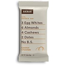 RXBAR Coconut Chocolate, Protein Bar, Gluten Free 24 Bars