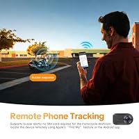 SIXTOP Motorrad Dashcam – 1080P Full HD Mini Kamera ohne Bildschirm mit GPS Standortverfolgung, IP66 Wasserdicht, WiFi & Loop Aufnahme, für Motorroller & Motorrad – Ansicht 4