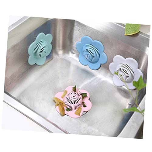 Colador de silicona para fregadero y baño color rosa miniatura 4
