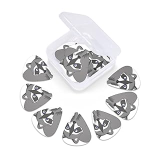 Médiators Guitare Pack de 12 Médiators Raton Laveur Pour Guitare Électrique Guitare Acoustique Diverses Guitares - Les Beatles, Paul McCartney, John Lennon, RIngo Starr, George Harrison Médiators Guitare Pack de 12 Médiators Raton Laveur Pour Guitare Électrique Guitare Acoustique Diverses Guitares – Image 5