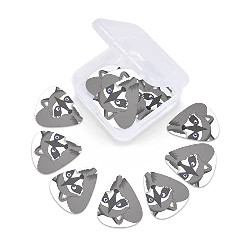 Médiators Guitare Pack de 12 Médiators Raton Laveur Pour Guitare Électrique Guitare Acoustique Diverses Guitares - Les Beatles, Paul McCartney, John Lennon, RIngo Starr, George Harrison Médiators Guitare Pack de 12 Médiators Raton Laveur Pour Guitare Électrique Guitare Acoustique Diverses Guitares – Image 6