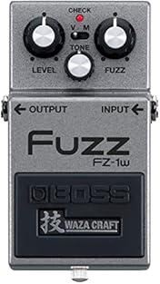 Fuzz Guitar Effects Pedal with Vintage Modern Modes Premium Waza Craft pedal for the ultimate BOSS tone experience Redefined fuzz sounds that combine classic tone and response with modern versatility and stability;;Vintage mode delivers a retro fuzz ...