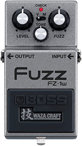 BOSS FZ-1w FUZZ –Distortion Effects Pedal. All-Analog Premium Waza Craft Pedal for the Ultimate...