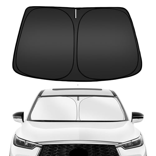 Image of ARISMOTOR Windshield Sun Shade for Infiniti QX60 2022-2025 2026 | Custom Fit, Foldable, Front Window Sunshade Sun Visor Protector, Block UV Rays, Keep Car Cooler